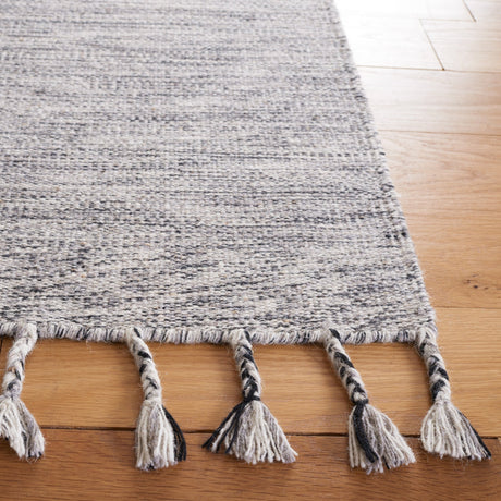 Safavieh Dhurries Dhu801H Dark Grey/Beige Rug - Safavieh - dhu801h - 3