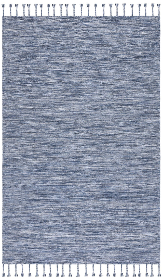 Safavieh Dhurries Dhu801N Navy/Beige Rug - Safavieh - dhu801n - 3