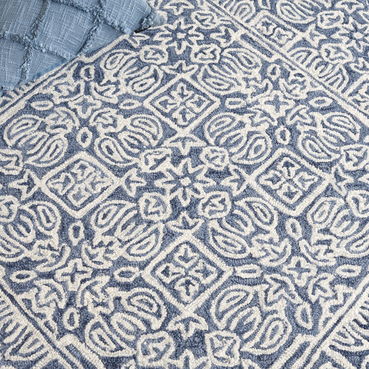 Safavieh Dip Dye Ddy151M Blue/Ivory Rug - Safavieh - ddy151m - 28