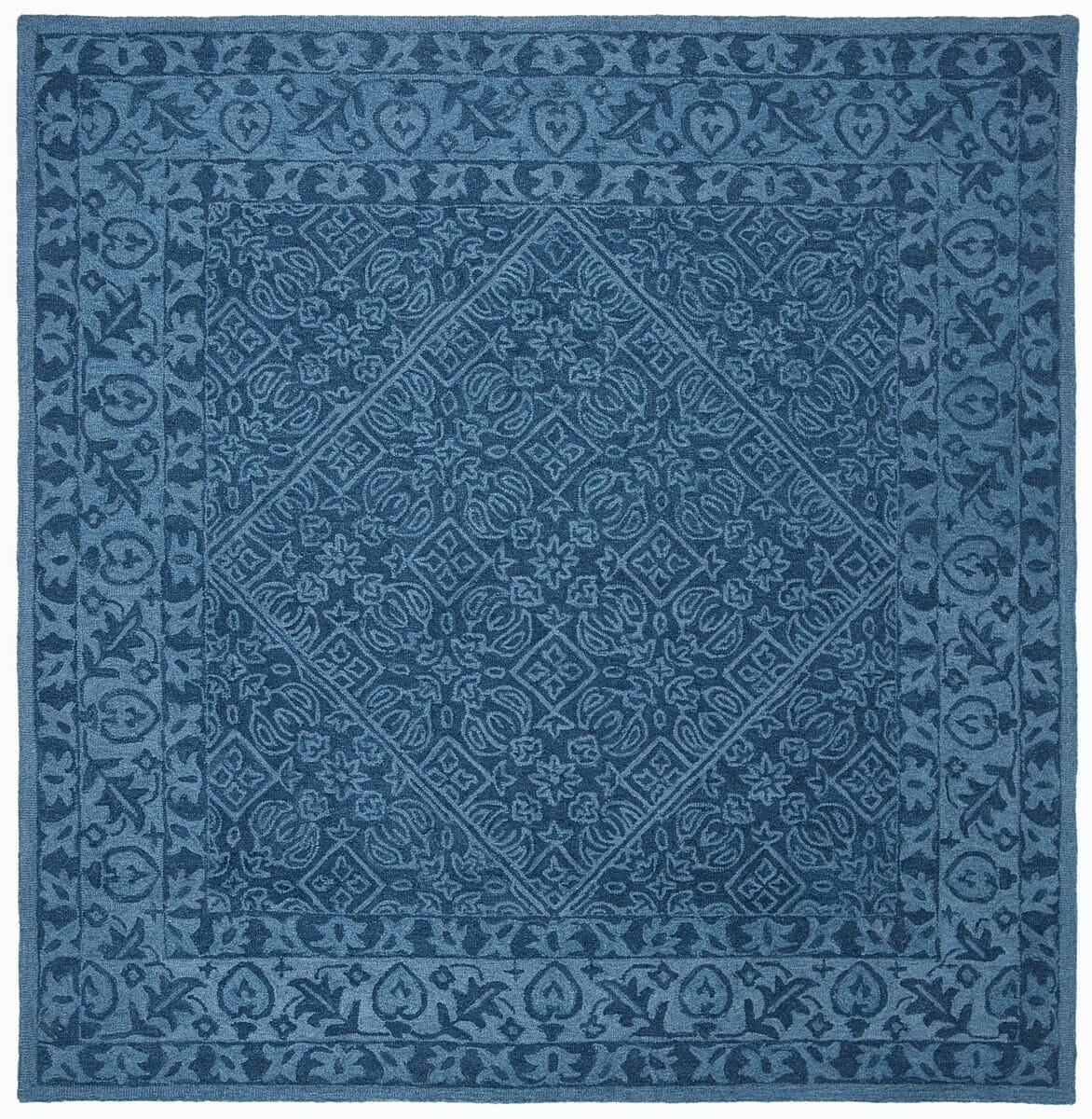 Safavieh Dip Dye Ddy151N Navy Blue Rugs - Safavieh - ddy151n - 7sq