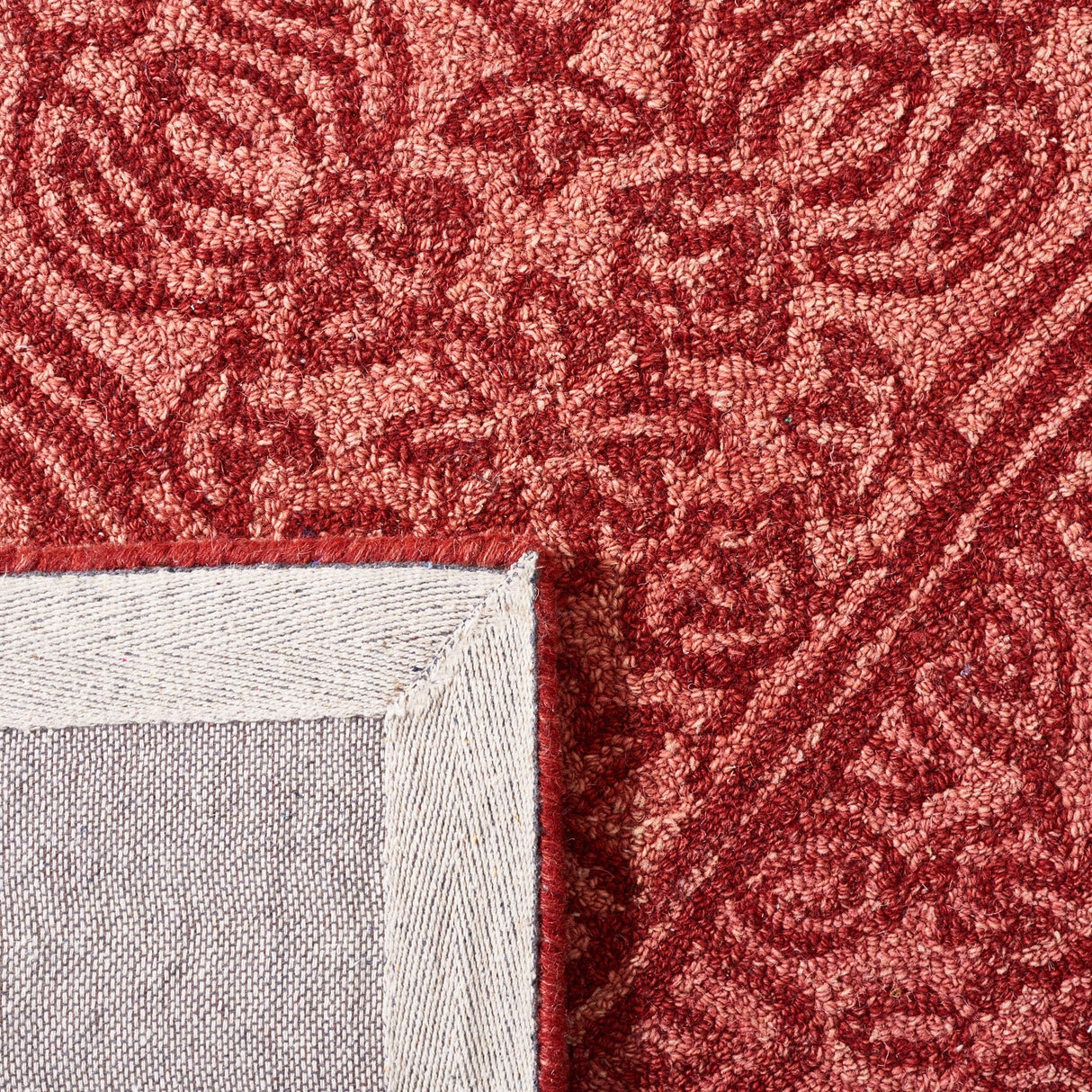 Safavieh Dip Dye Ddy151Q Red Rug - Safavieh - ddy151q - 3