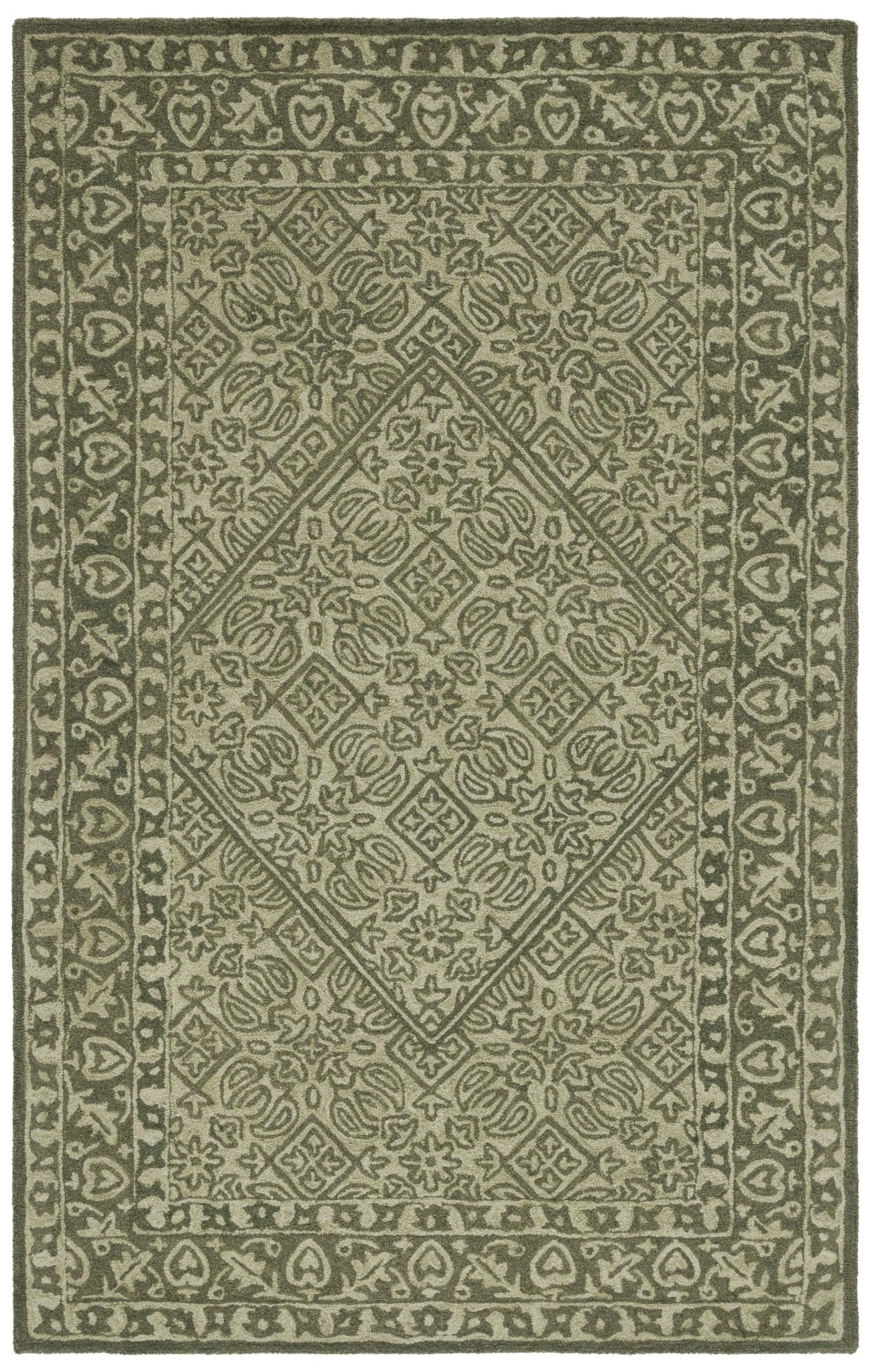 Safavieh Dip Dye Ddy151Y Green Rug - Safavieh - ddy151y - 3