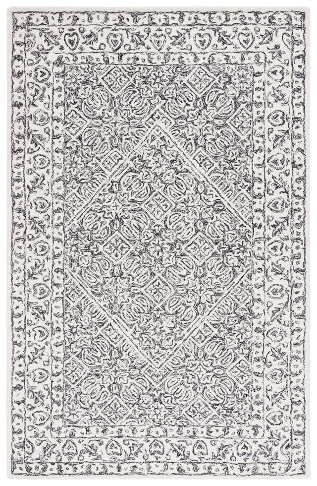 Safavieh Dip Dye Ddy151Z Ivory/Black Rug - Safavieh - ddy151z - 3