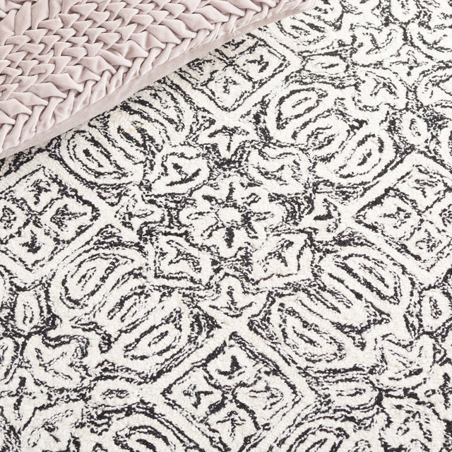 Safavieh Dip Dye Ddy151Z Ivory/Black Rug - Safavieh - ddy151z - 3