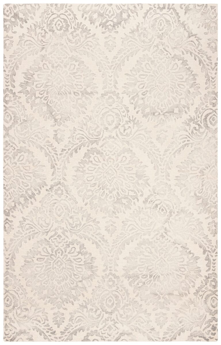 Safavieh Dip Dye Ddy210G Silver/Ivory Rug - Safavieh - ddy210g - 3