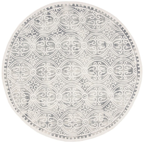 Safavieh Dip Dye Ddy211G Silver / Ivory Rugs - Safavieh - ddy211g - 7r