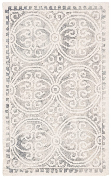 Safavieh Dip Dye Ddy211G Silver / Ivory Rugs - Safavieh - ddy211g - 7r