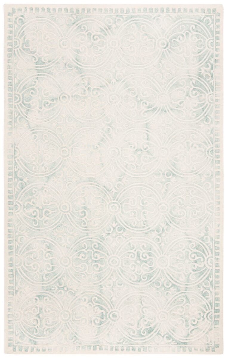Safavieh Dip Dye Ddy211J Light Green / Ivory Rugs - Safavieh - ddy211j - 3