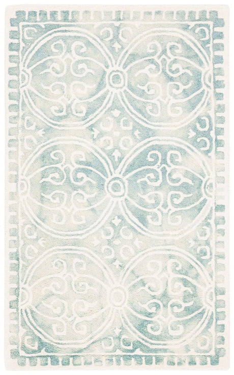 Safavieh Dip Dye Ddy211J Light Green / Ivory Rugs - Safavieh - ddy211j - 7r