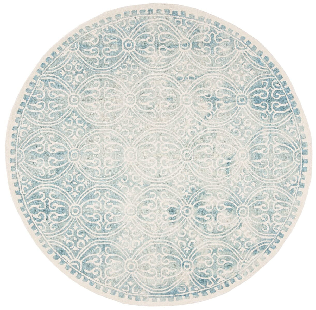 Safavieh Dip Dye Ddy211J Light Green / Ivory Rugs - Safavieh - ddy211j - 7r
