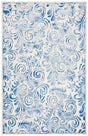 Safavieh Dip Dye Ddy212M Blue / Ivory Rugs - Safavieh - ddy212m - 3