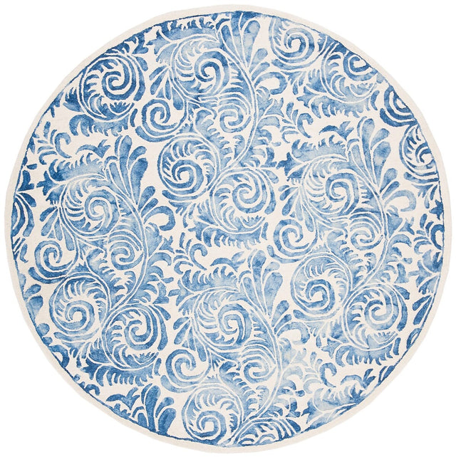Safavieh Dip Dye Ddy212M Blue / Ivory Rugs - Safavieh - ddy212m - 7r