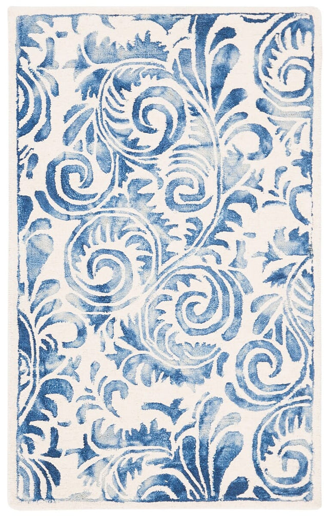 Safavieh Dip Dye Ddy212M Blue / Ivory Rugs - Safavieh - ddy212m - 7r
