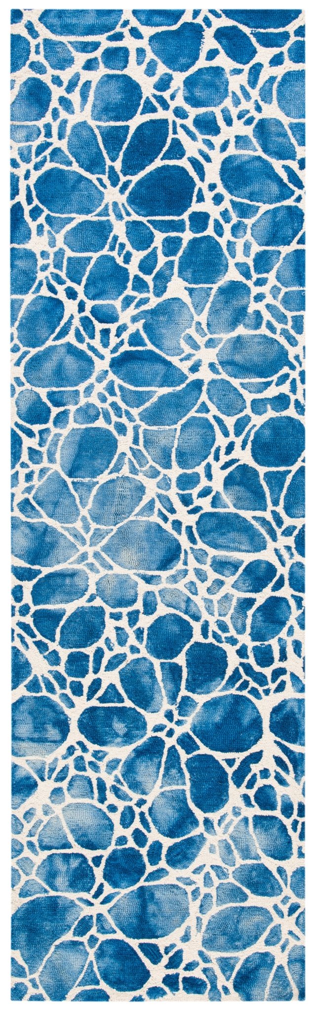 Safavieh Dip Dye Ddy307M Ivory/Blue Rug - Safavieh - ddy307m - 28