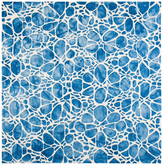 Safavieh Dip Dye Ddy307M Ivory/Blue Rug - Safavieh - ddy307m - 7sq