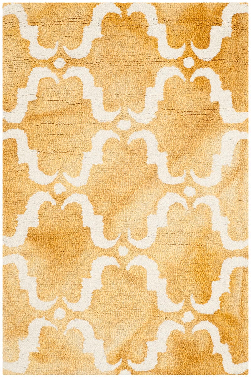 Safavieh Dip Dye Ddy536H Gold / Ivory Rugs - Safavieh - ddy536h - 7r