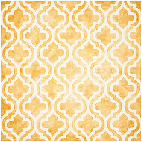 Safavieh Dip Dye Ddy537H Gold / Ivory Rugs - Safavieh - ddy537h - 7sq