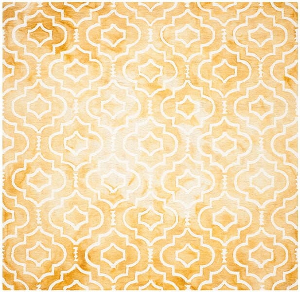 Safavieh Dip Dye Ddy538H Gold / Ivory Rugs - Safavieh - ddy538h - 7sq