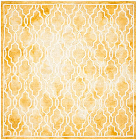 Safavieh Dip Dye Ddy539H Gold / Ivory Rugs - Safavieh - ddy539h - 7sq