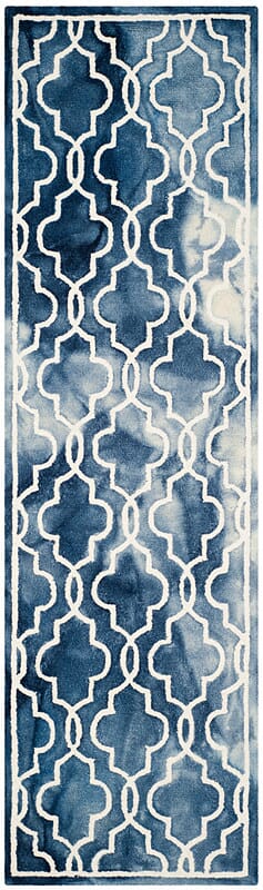 Safavieh Dip Dye Ddy539N Navy / Ivory Rugs - Safavieh - ddy539n - 24