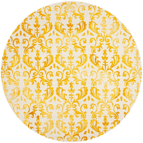 Safavieh Dip Dye Ddy689A Ivory / Gold Rugs - Safavieh - ddy689a - 7r