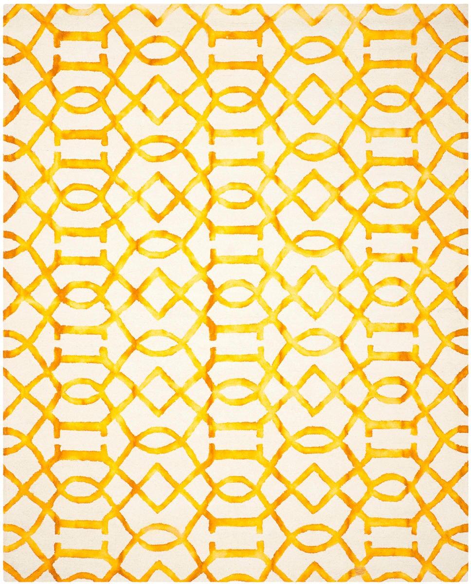 Safavieh Dip Dye Ddy712C Ivory / Gold Rugs - Safavieh - ddy712c - 7r