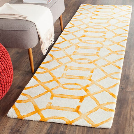 Safavieh Dip Dye Ddy712C Ivory / Gold Rugs - Safavieh - ddy712c - 7sq