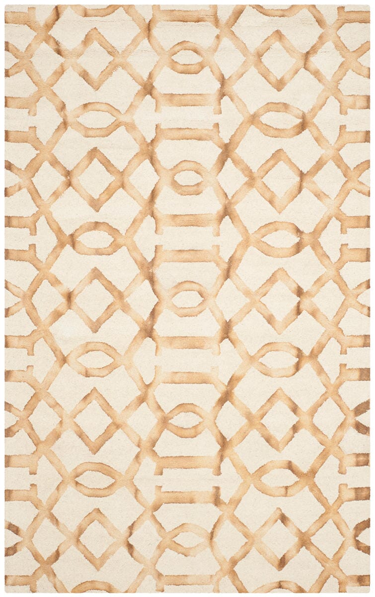 Safavieh Dip Dye Ddy712E Ivory / Camel Rugs - Safavieh - ddy712e - 2
