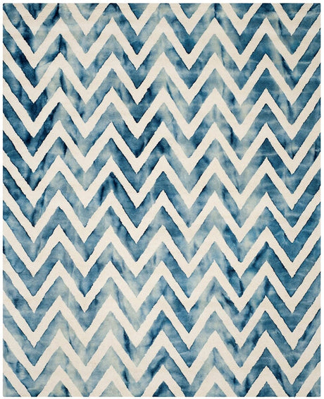 Safavieh Dip Dye Ddy715P Ivory / Navy Rugs - Safavieh - ddy715p - 7r