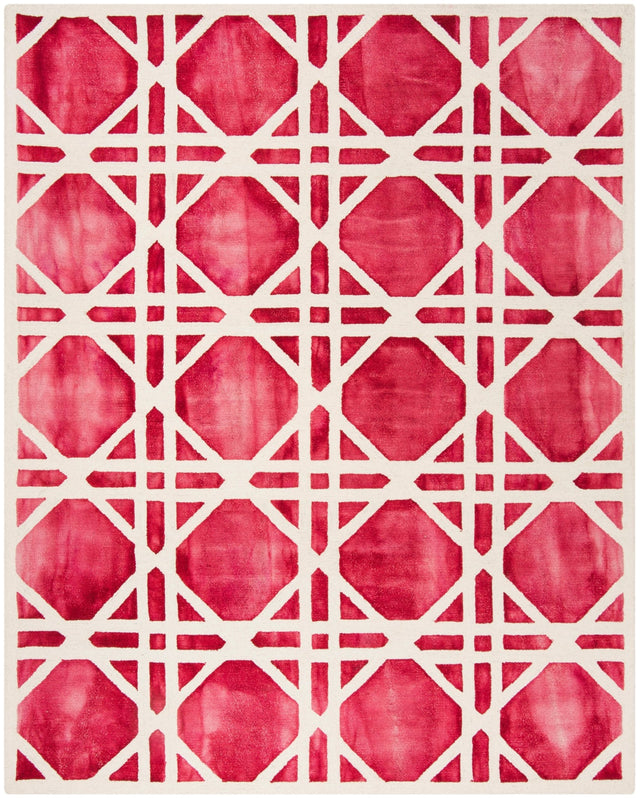 Safavieh Dip Dye Ddy721Q Ivory/Red Rug - Safavieh - ddy721q - 26