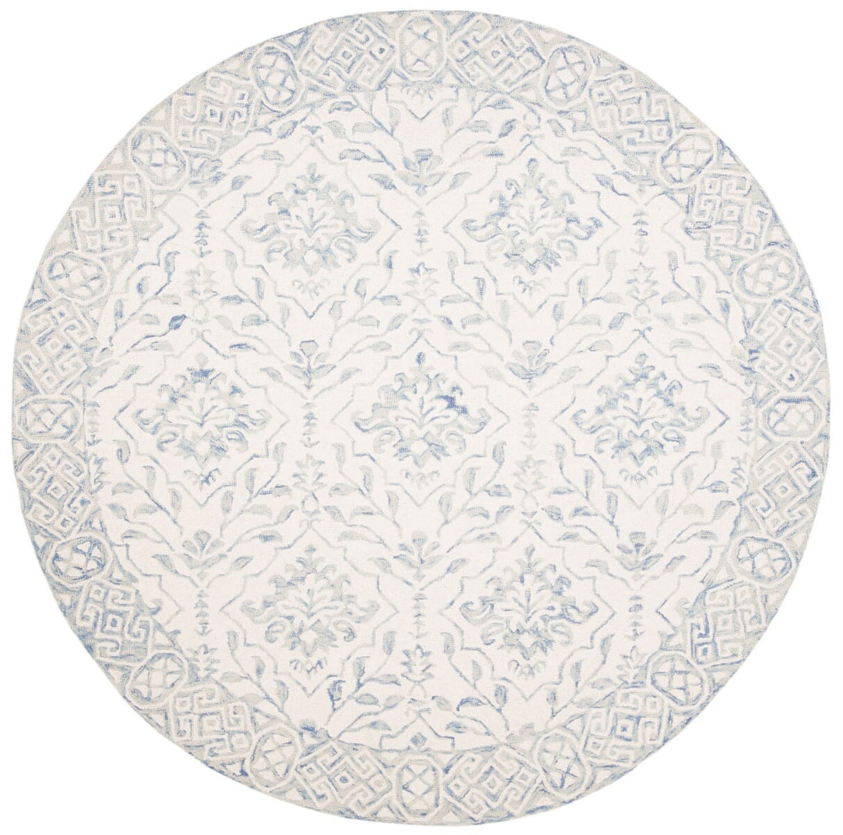 Safavieh Dip Dye Ddy901L Light Blue/Ivory Rug - Safavieh - ddy901l - 7r