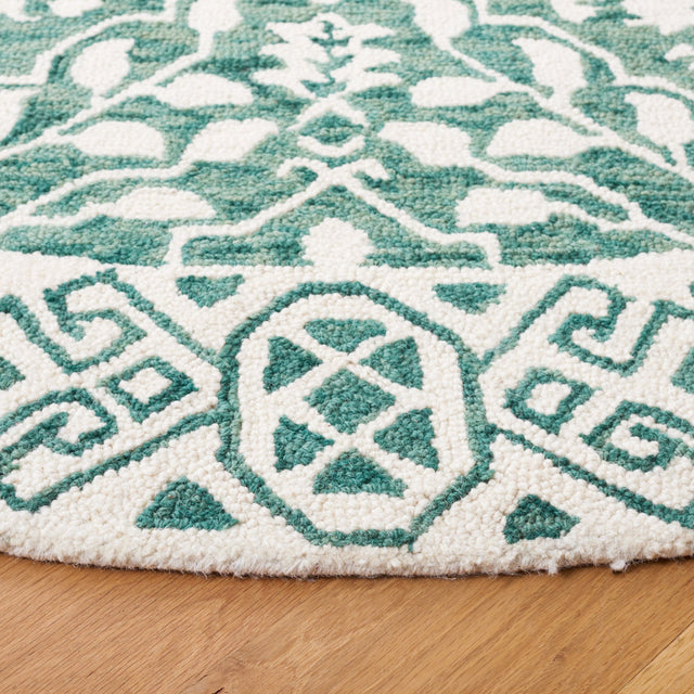Safavieh Dip Dye Ddy901Y Dark Green/Ivory Rug - Safavieh - ddy901y - 3