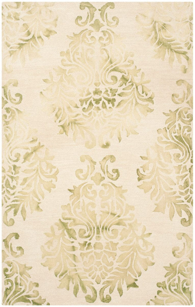 Safavieh Dip Dyed Ddy516B Beige / Green Rugs - Safavieh - ddy516b - 2