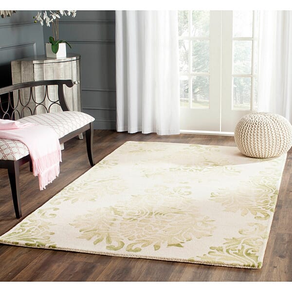 Safavieh Dip Dyed Ddy516B Beige / Green Rugs - Safavieh - ddy516b - 2