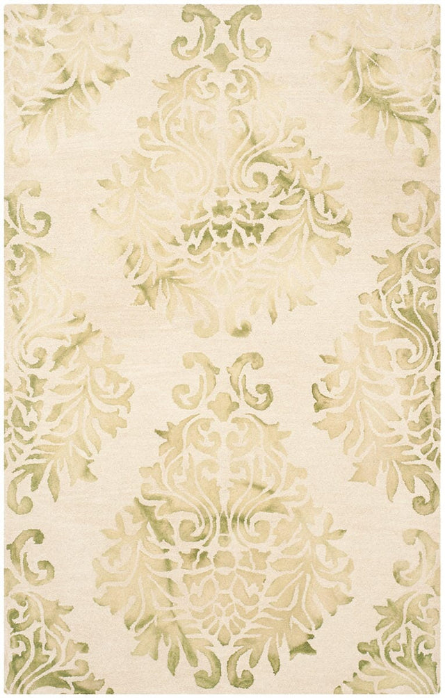 Safavieh Dip Dyed Ddy516B Beige / Green Rugs - Safavieh - ddy516b - 2