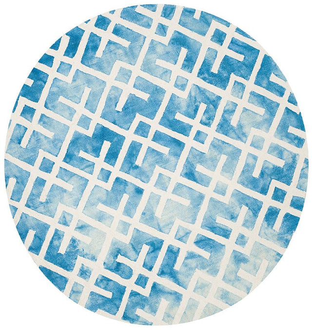 Safavieh Dip Dyed Ddy677G Blue / Ivory Rugs - Safavieh - ddy677g - 5r