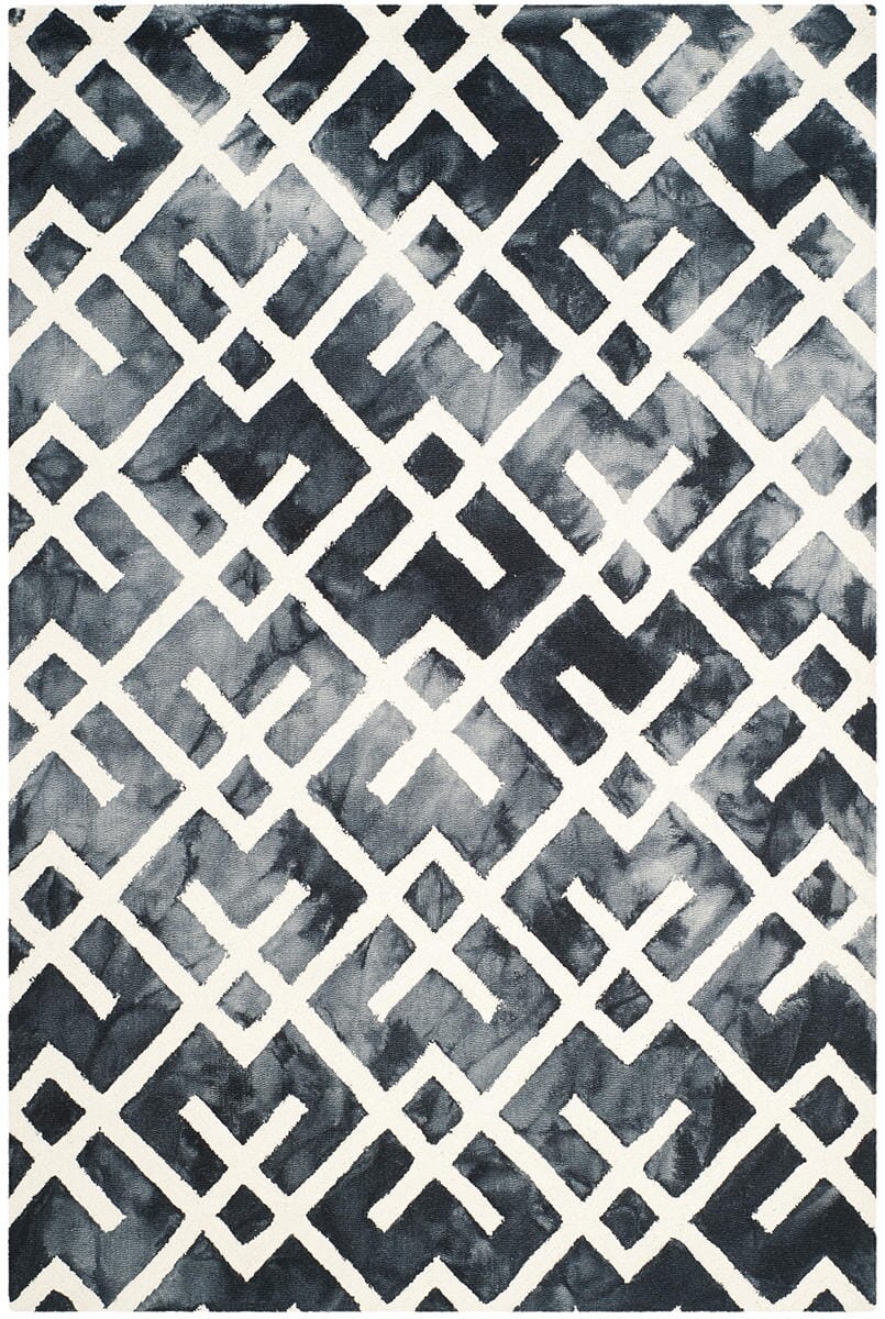 Safavieh Dip Dyed Ddy677J Graphite / Ivory Rugs - Safavieh - ddy677j - 2
