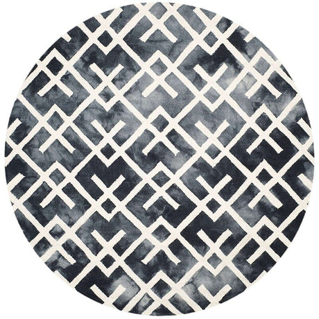 Safavieh Dip Dyed Ddy677J Graphite / Ivory Rugs - Safavieh - ddy677j - 5r