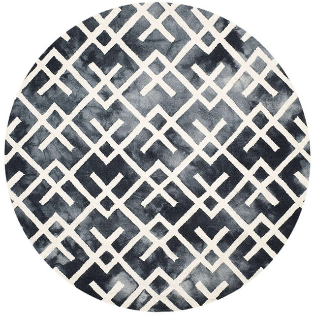 Safavieh Dip Dyed Ddy677J Graphite / Ivory Rugs - Safavieh - ddy677j - 5r