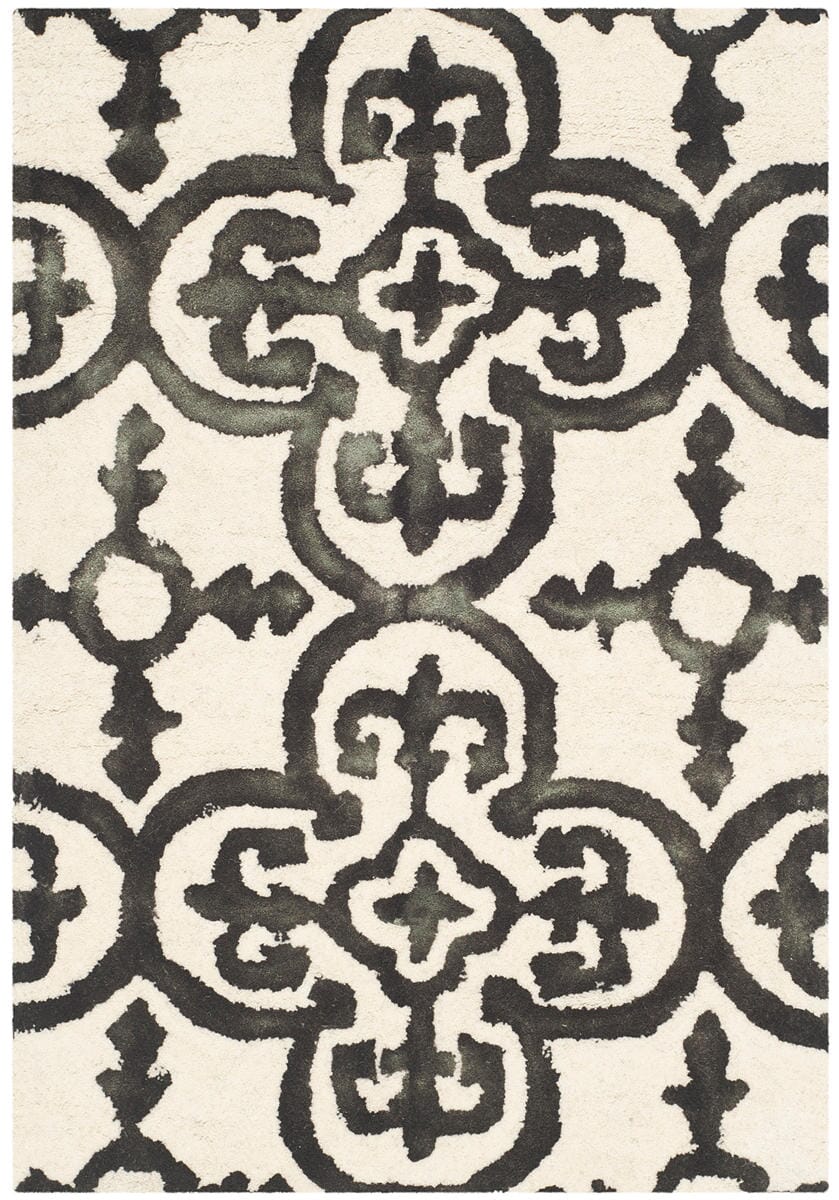 Safavieh Dip Dyed Ddy711D Ivory / Charcoal Rugs - Safavieh - ddy711d - 7r