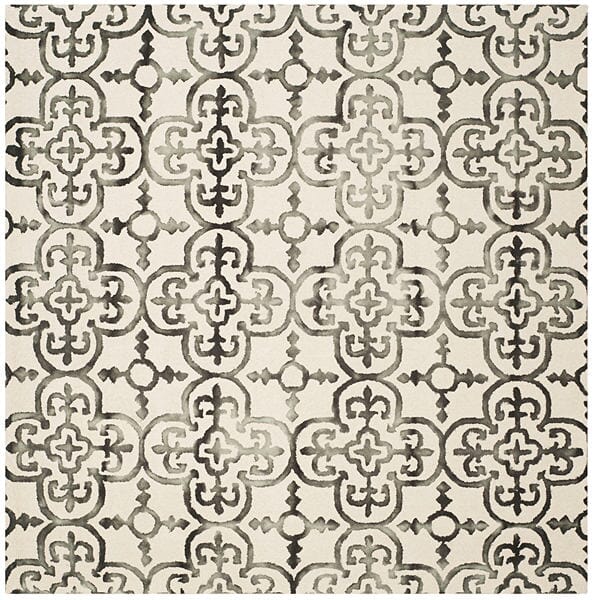 Safavieh Dip Dyed Ddy711D Ivory / Charcoal Rugs - Safavieh - ddy711d - 7sq