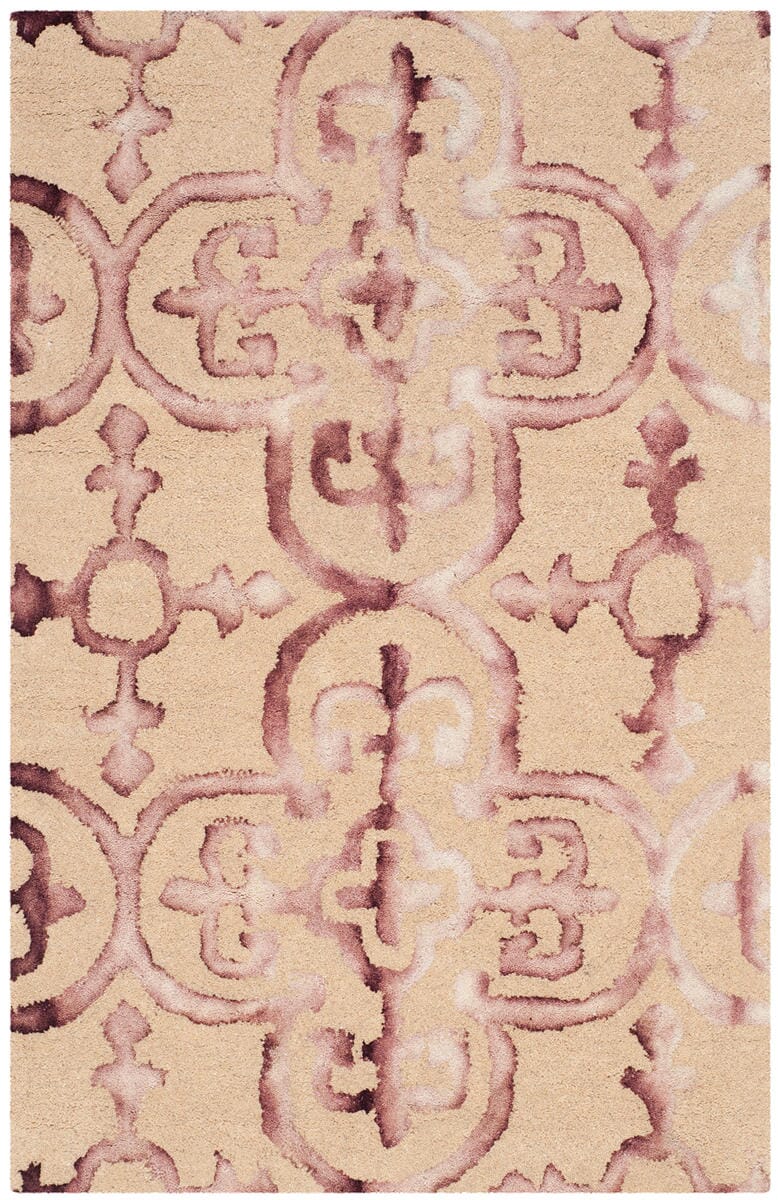 Safavieh Dip Dyed Ddy711G Beige / Maroon Rugs - Safavieh - ddy711g - 7r