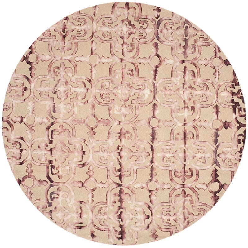 Safavieh Dip Dyed Ddy711G Beige / Maroon Rugs - Safavieh - ddy711g - 7r