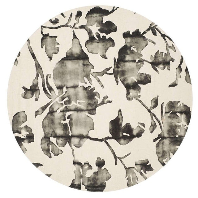 Safavieh Dip Dyed Ddy716D Ivory / Charcoal Rugs - Safavieh - ddy716d - 5r