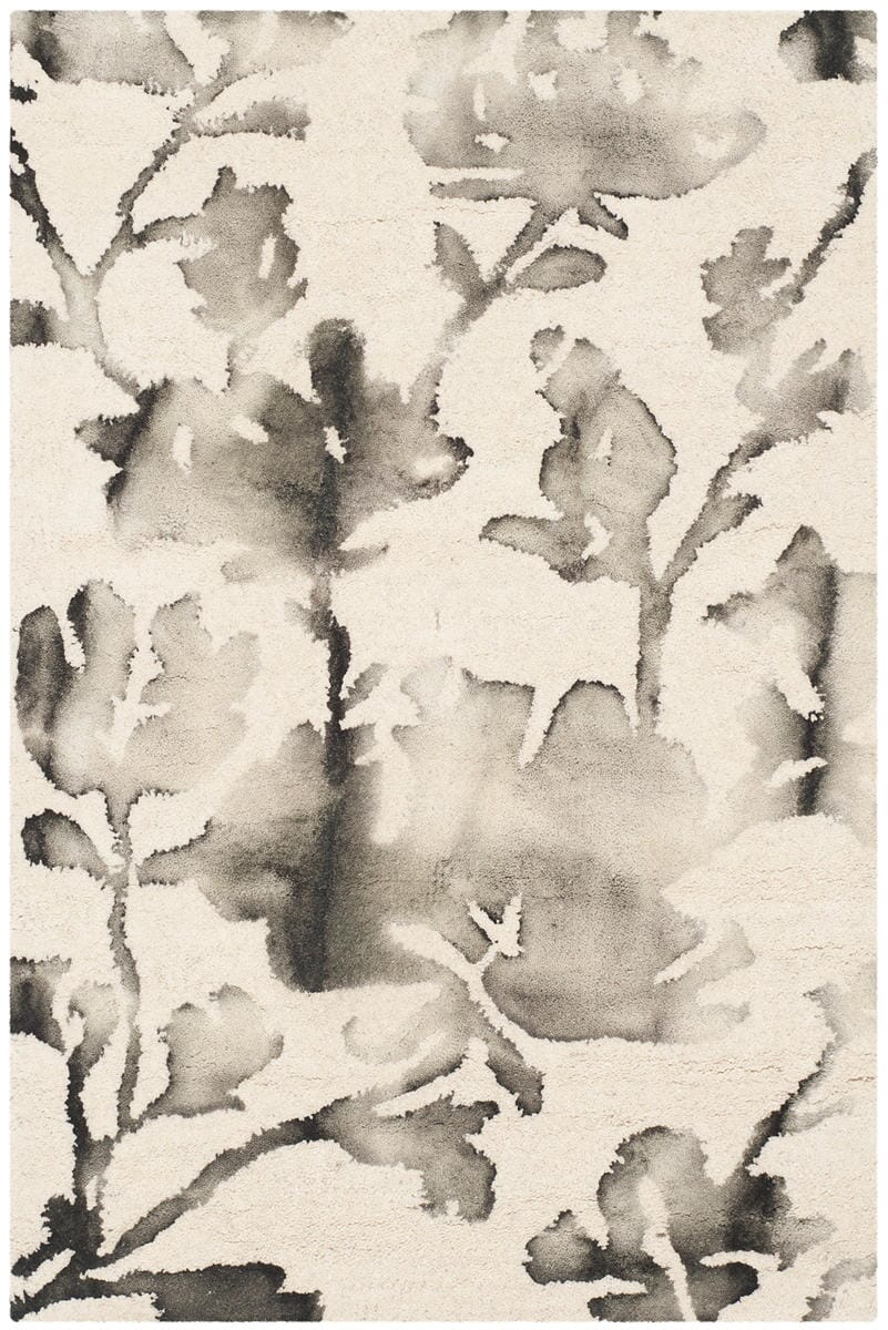 Safavieh Dip Dyed Ddy716D Ivory / Charcoal Rugs - Safavieh - ddy716d - 7r