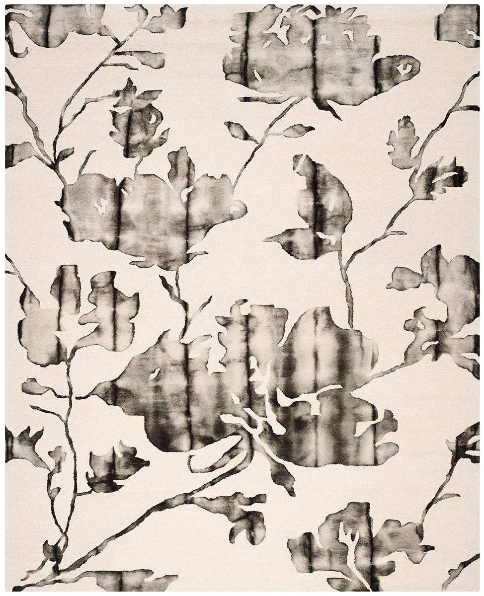 Safavieh Dip Dyed Ddy716D Ivory / Charcoal Rugs - Safavieh - ddy716d - 7r