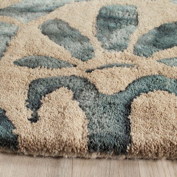 Safavieh Dip Dyed Ddy719M Camel / Grey Rugs - Safavieh - ddy719m - 2
