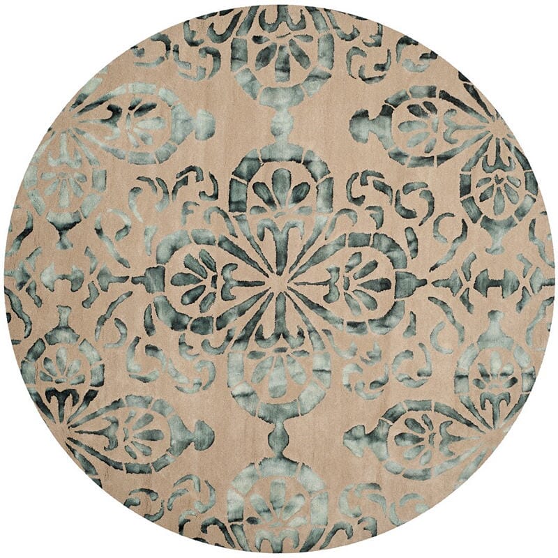 Safavieh Dip Dyed Ddy719M Camel / Grey Rugs - Safavieh - ddy719m - 7r