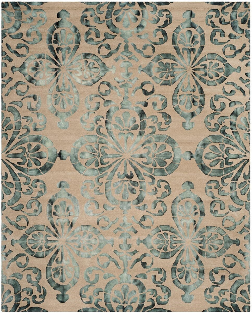Safavieh Dip Dyed Ddy719M Camel / Grey Rugs - Safavieh - ddy719m - 7r