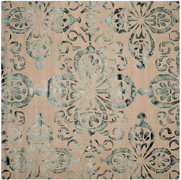 Safavieh Dip Dyed Ddy719M Camel / Grey Rugs - Safavieh - ddy719m - 7sq